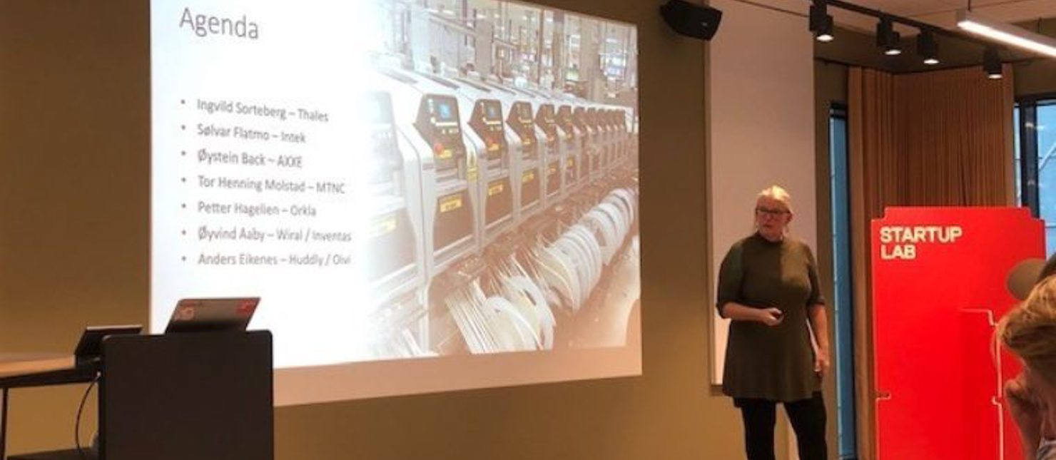 Industrialisering - Seminaret gjennomført i samarbeid mellom Startuplab og OMNI torsdag 13 oktober