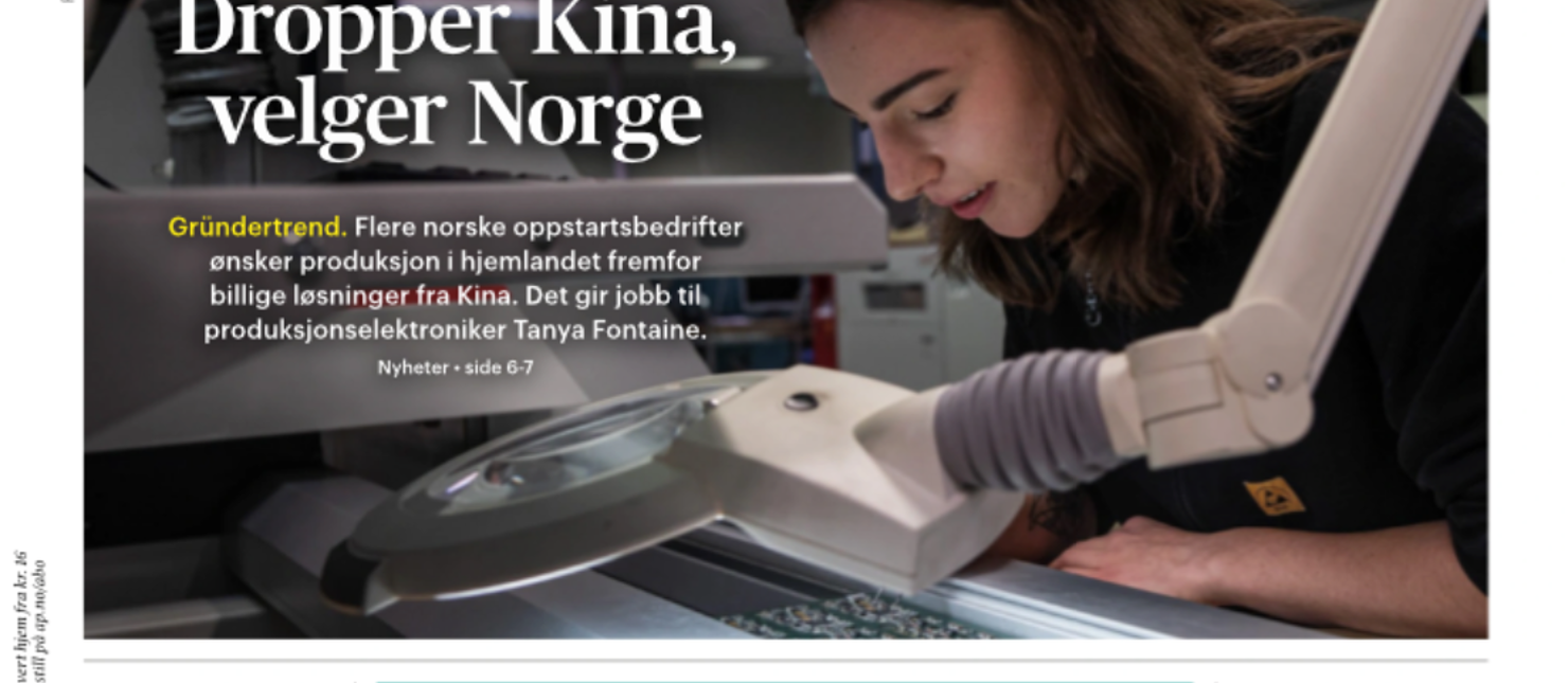 Da kineserne misforsto ordren, ble denne norske oppfinnelsen «Made in Halden»