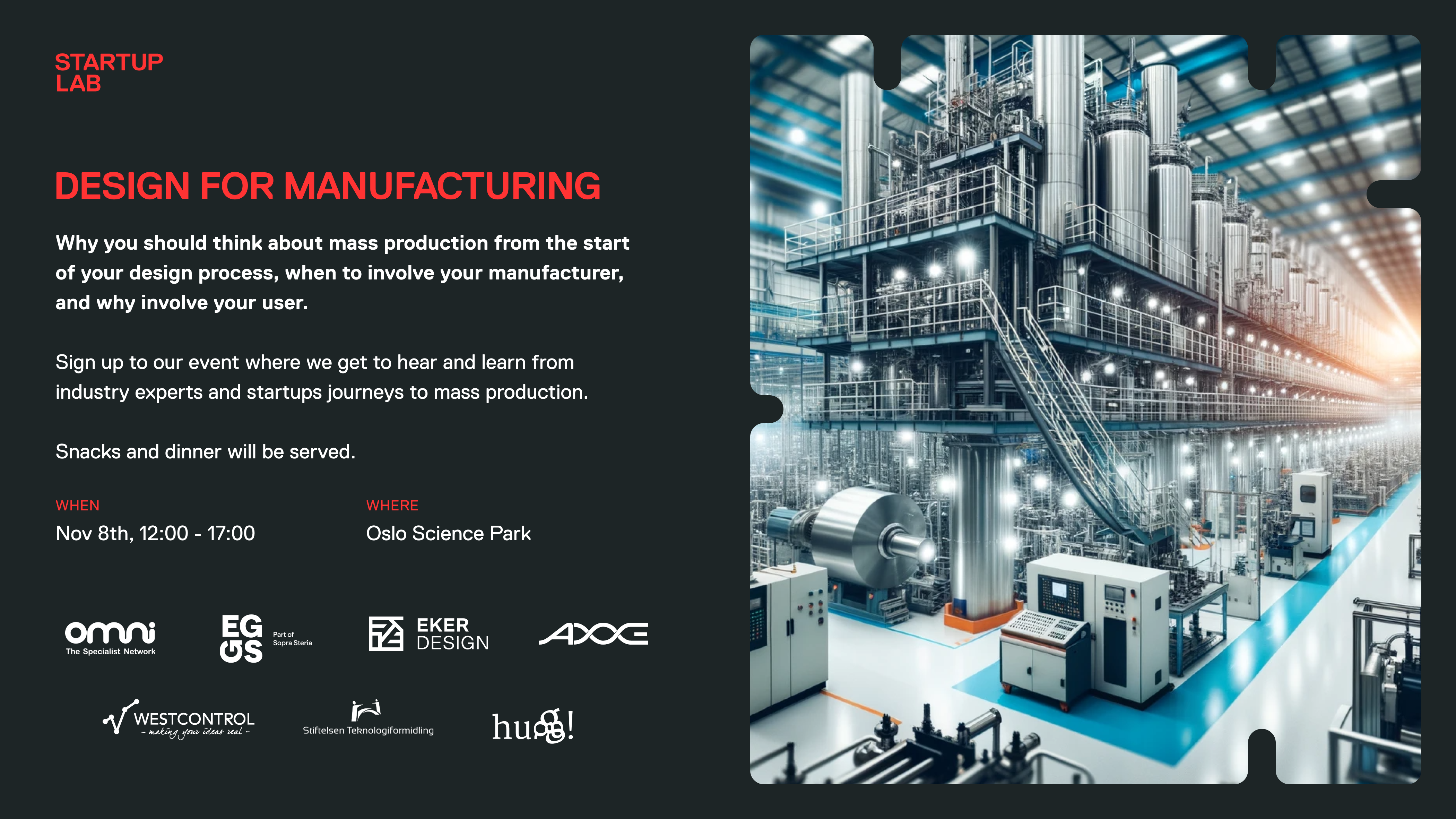 Takk til Startuplab og alle som bidro til et  lærerikt seminar om DFM den 8. november 2023 i Forskningsparken.